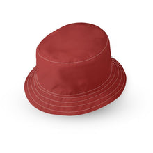 Load image into Gallery viewer, Scarlet Red Reversible Bucket Hat
