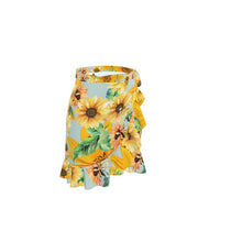 Load image into Gallery viewer, Floral Sunblast Short Flounce Skirt
