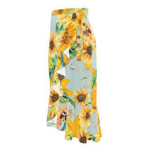 Load image into Gallery viewer, Floral Sunblast Long Flounce Skirt
