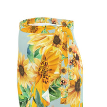 Load image into Gallery viewer, Floral Sunblast Long Flounce Skirt
