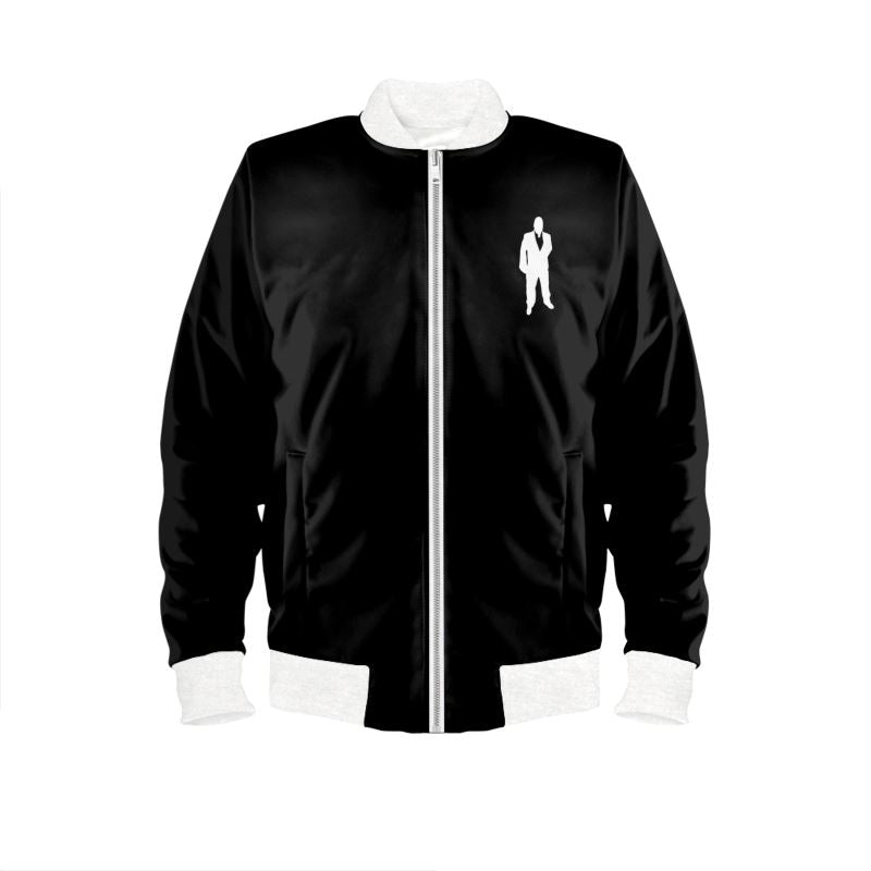 Just Black Mens Bomber Jacket