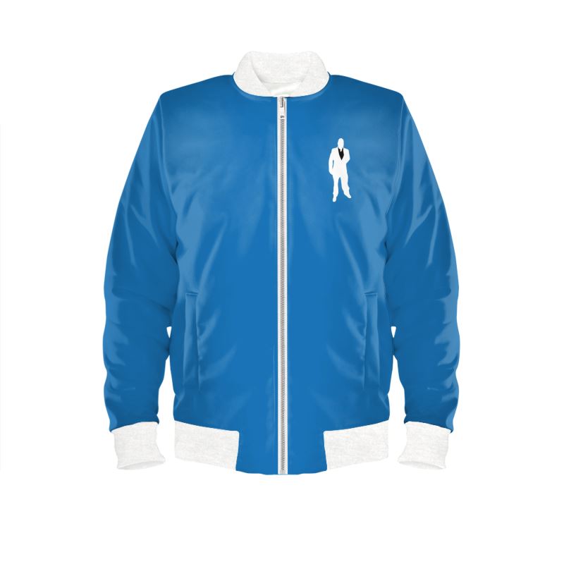 Sky Blu. Mens Bomber Jacket