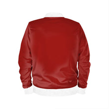 Load image into Gallery viewer, Scarlet Red Mens Bomber Jacket
