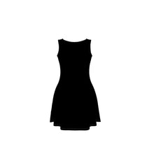 Load image into Gallery viewer, Just Black O$G Skater Dress Deluxe
