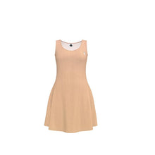 Load image into Gallery viewer, Peach O$G Skater Dress Deluxe
