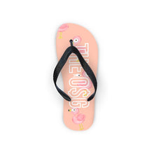 Load image into Gallery viewer, Flamingo O$G Flip Flops
