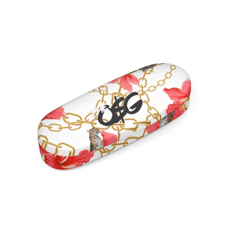 Hibiscus Chains Hard Glasses Case