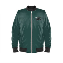 Load image into Gallery viewer, Forrest Green Mens Bomber Jacket
