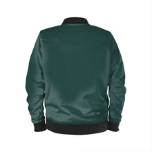 Load image into Gallery viewer, Forrest Green Mens Bomber Jacket
