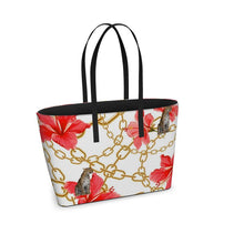 Load image into Gallery viewer, Hibiscus Chains Kika Tote Bag
