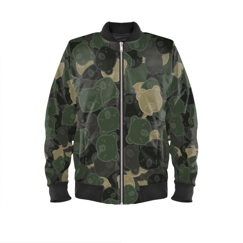 O$G Camo Bear Mens Bomber Jacket