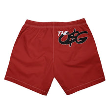 Load image into Gallery viewer, Scarlet Red Mens Swimming Trunks
