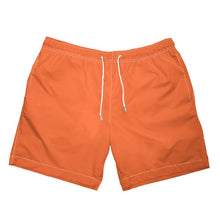 Load image into Gallery viewer, Orange Smile Mens Swimming Trunks
