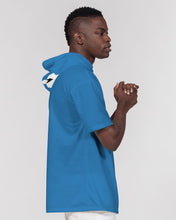 Load image into Gallery viewer, Sky Blu. Mens Short Sleeve Hoodie
