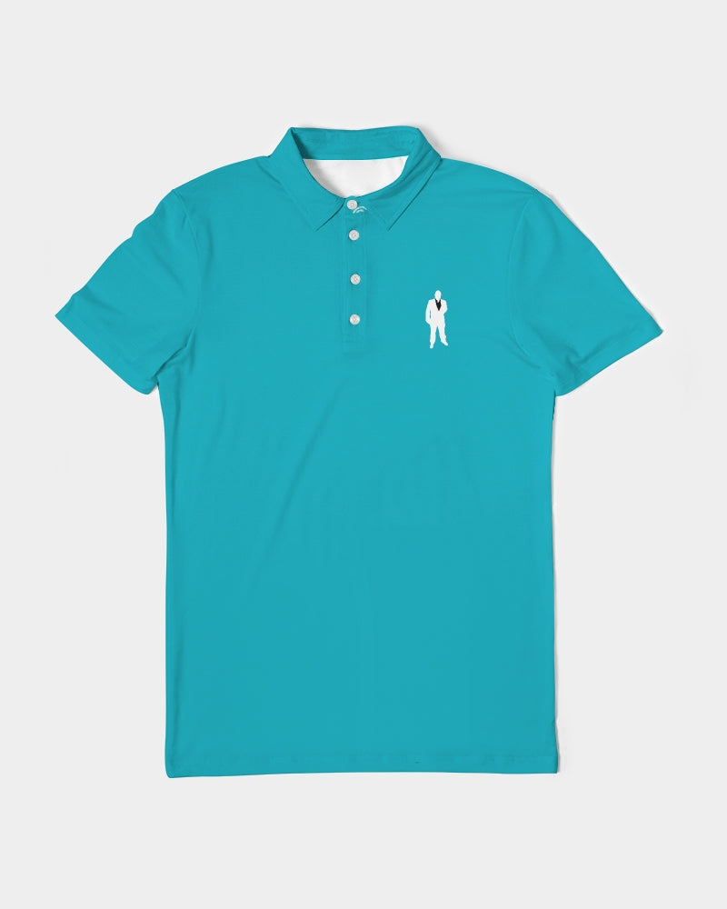 Aqua Polo3 Mens Slim Fit Short Sleeve Polo