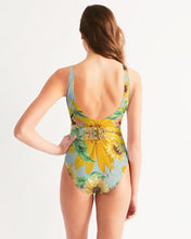 Load image into Gallery viewer, Floral Sunblast One-Piece Swimsuit
