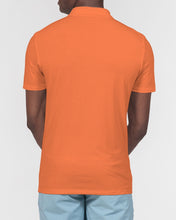 Load image into Gallery viewer, Orange Smile Polo3 Mens Slim Fit Short Sleeve Polo
