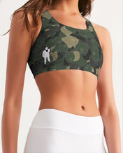 Load image into Gallery viewer, O$G Bear Camo Seamless Sports Bra
