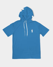 Load image into Gallery viewer, Sky Blu. Mens Short Sleeve Hoodie
