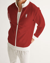 Load image into Gallery viewer, Scarlet Red Mens Tracksuit Jacket
