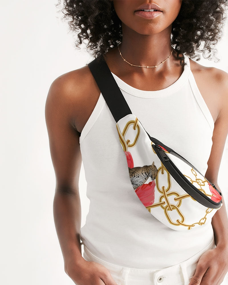 Hibiscus Chains Sling Bag