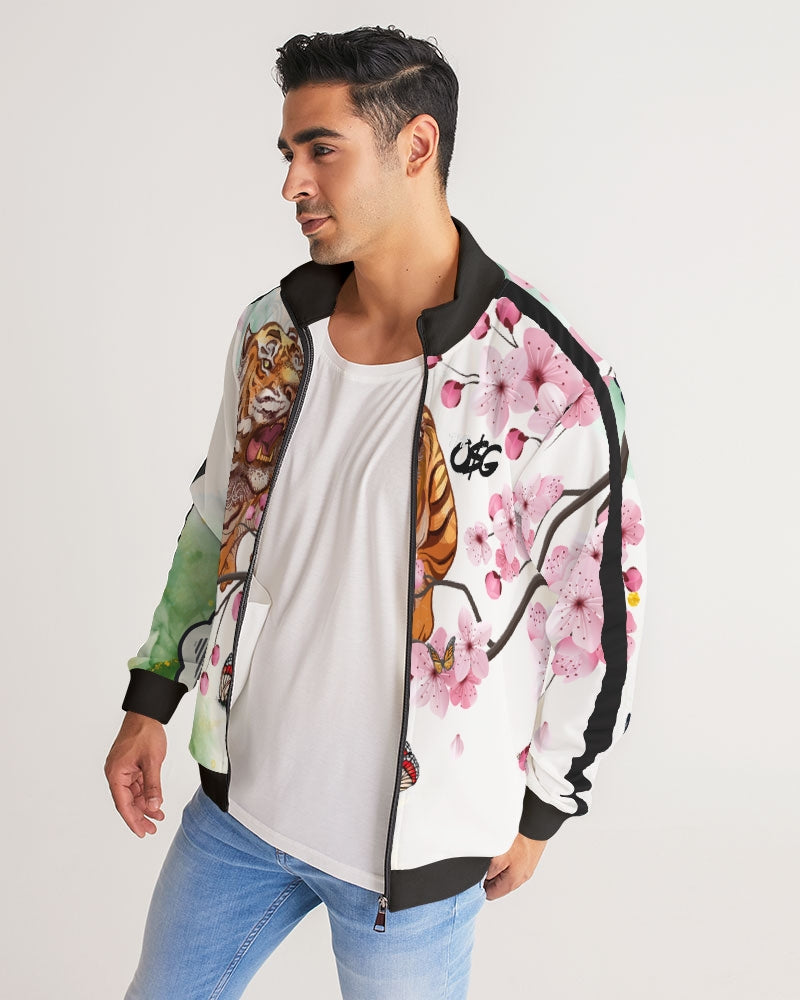 Cherry Blossoms Mens Tracksuit Jacket