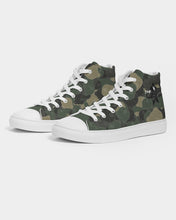 Load image into Gallery viewer, O$G Bear Camo Ladies Hightop Canvas Shoes
