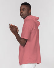 Load image into Gallery viewer, Pink Purée Mens Short Sleeve Hoodie
