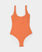 Load image into Gallery viewer, Orange Smile One-Piece Swimsuit
