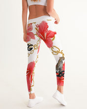 Load image into Gallery viewer, Hibiscus Chains Leggings
