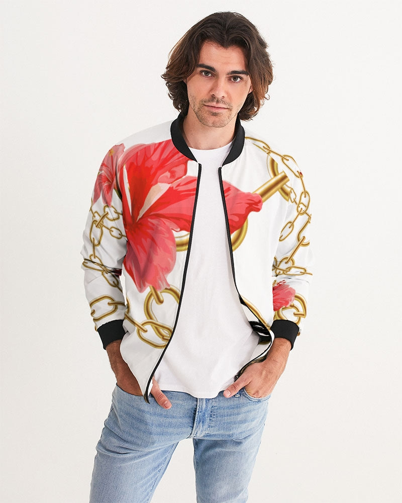 Hibiscus Chains Mens Jacket