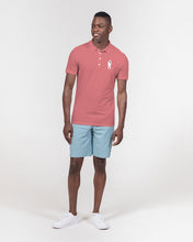 Load image into Gallery viewer, Pink Purée Polo3 Mens Slim Fit Short Sleeve Polo
