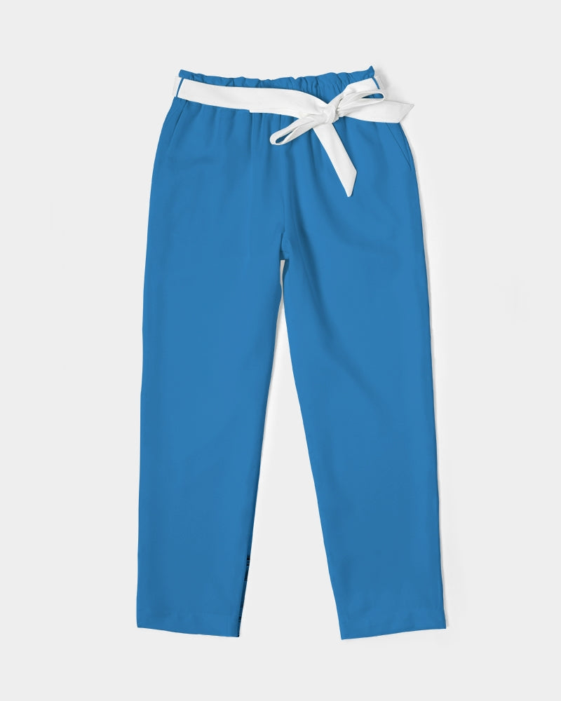 Sky Blu. Belted Tapered Pants