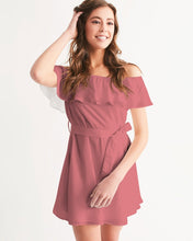 Load image into Gallery viewer, Pink Purée Off-Shoulder Dress
