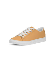 Load image into Gallery viewer, Mellow Yellow Ladies Faux-Leather Sneakers
