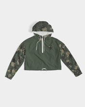 Load image into Gallery viewer, O$G Bear Camo Ladies Cropped Hoodie
