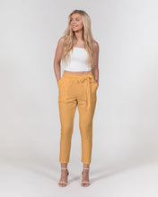 Load image into Gallery viewer, Mellow Yellow Belted Tapered Pants
