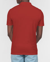 Load image into Gallery viewer, Scarlet Red Polo3 Mens Slim Fit Short Sleeve Polo
