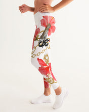 Load image into Gallery viewer, Hibiscus Chains Leggings
