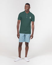 Load image into Gallery viewer, Forrest Green Polo3 Mens Slim Fit Short Sleeve Polo
